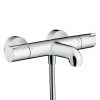 Hansgrohe Ecostat 1001 CL Thermostatic Exposed Bath Shower Mixer - 13201000 -LuxTaps Store 13201000 P
