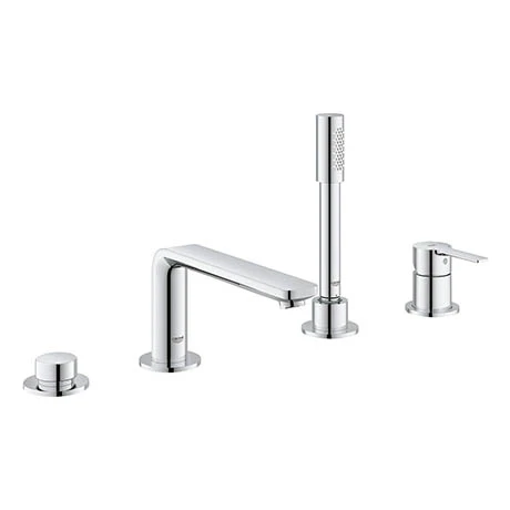 Grohe Lineare 4-Hole Single Lever Bath Combination - 19577001 3 Grohe Lineare 4-Hole Single Lever Bath Combination - 19577001