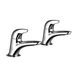 Mira Comfort Bath Pillar Taps - 2.1818.003