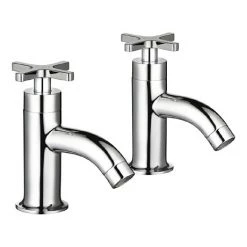 Mira Revive Bath Pillar Taps - 2.1819.003