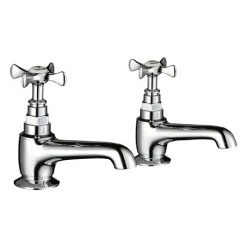 Mira Virtue Bath Pillar Taps - 2.1820.003