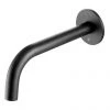 JTP Vos Matt Black 250mm Wall Mounted Bath/Basin Spout -LuxTaps Store 28439MB P