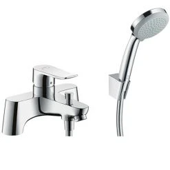 Hansgrohe Metris Bath Shower Mixer with Kit (Low Pressure) - 31422000