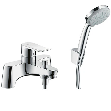 Hansgrohe Metris Bath Shower Mixer with Kit (Low Pressure) - 31422000 3 Hansgrohe Metris Bath Shower Mixer with Kit (Low Pressure) - 31422000