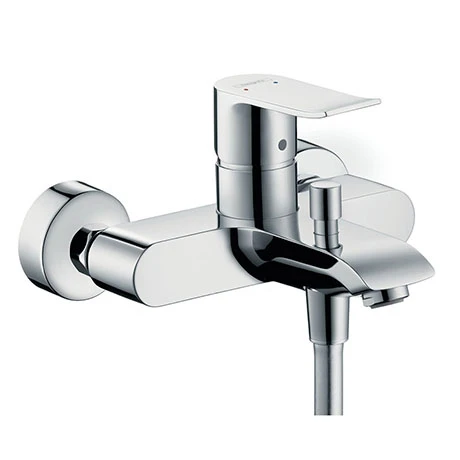 Hansgrohe Metris Exposed Single Lever Bath Shower Mixer - 31480000 3 Hansgrohe Metris Exposed Single Lever Bath Shower Mixer - 31480000