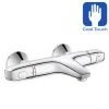 Grohe Grohtherm TMV2 1000 Wall Mounted Thermostatic Bath Shower Mixer - 34155003 1 Grohe Grohtherm TMV2 1000 Wall Mounted Thermostatic Bath Shower Mixer - 34155003 -LuxTaps Store 34155003 P