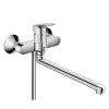 Hansgrohe Logis Single Lever Manual Bath Mixer with Long Spout - 71402000 -LuxTaps Store 71402000 P