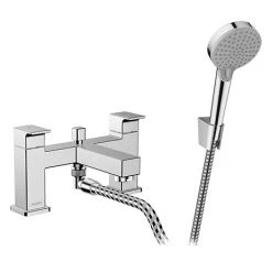 Hansgrohe Vernis Shape Bath Shower Mixer with Kit - Chrome - 71462000
