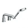 Hansgrohe Talis S 3-Hole Deck Mounted Single Lever Bath Mixer for Secuflex - 72416000 -LuxTaps Store 72416000 P