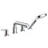 Hansgrohe Talis S 4-hole Deck Mounted Bath Mixer for Secuflex - 72418000 -LuxTaps Store 72418000 P