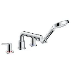 Hansgrohe Talis S 4-hole Deck Mounted Bath Mixer - 72419000