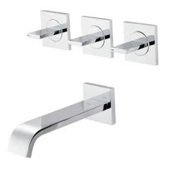 Roca Flat Concealed Bath Shower Mixer - A5A0832C0N