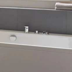 Ideal Standard Tonic II Single Lever 3-Hole Bath Shower Mixer with Spout -LuxTaps Store A6349AA D3 460