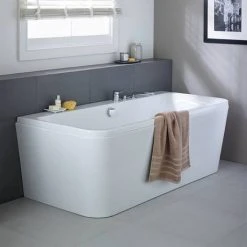 Ideal Standard Tonic II Single Lever 3-Hole Bath Shower Mixer with Spout -LuxTaps Store A6349AA D5 460