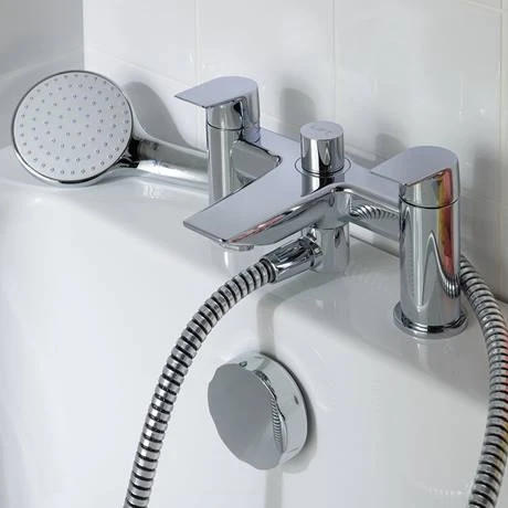 Ideal Standard Tesi 2 Hole Dual Control Bath Shower Mixer - A6591AA 4 Ideal Standard Tesi 2 Hole Dual Control Bath Shower Mixer - A6591AA - Image 2