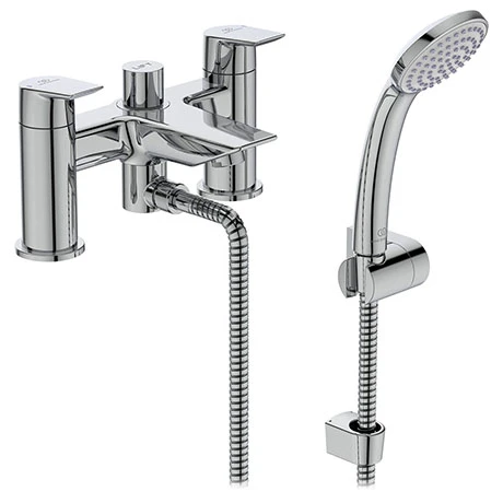 Ideal Standard Tesi 2 Hole Dual Control Bath Shower Mixer - A6591AA 3 Ideal Standard Tesi 2 Hole Dual Control Bath Shower Mixer - A6591AA