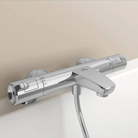 Ideal Standard Ceratherm T50 Exposed Thermostatic Bath Shower Mixer - A7224AA 6 Ideal Standard Ceratherm T50 Exposed Thermostatic Bath Shower Mixer - A7224AA - Image 4