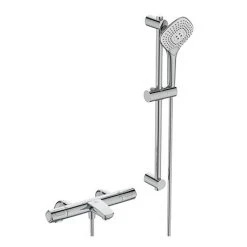 Ideal Standard Ceratherm T100 Exposed Thermostatic Deck Mounted Bath Shower Mixer - A7699AA