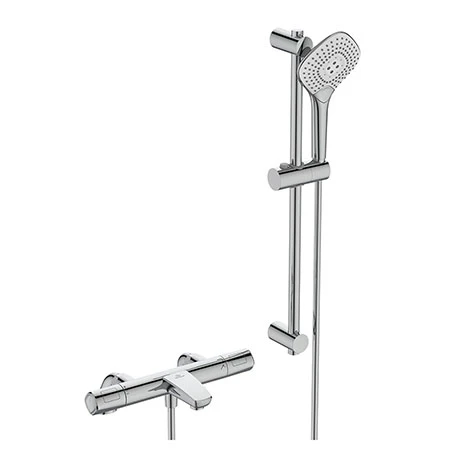 Ideal Standard Ceratherm T100 Exposed Thermostatic Deck Mounted Bath Shower Mixer - A7699AA 3 Ideal Standard Ceratherm T100 Exposed Thermostatic Deck Mounted Bath Shower Mixer - A7699AA