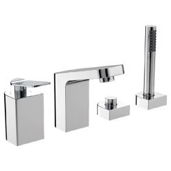Bristan Alp 4 Hole Bath Shower Mixer