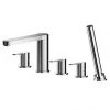 Nuie Arvan Deck Mounted 5TH Bath Shower Mixer - ARV314 -LuxTaps Store ARV314 P