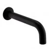Arezzo Matt Black Wall Mounted Bath Spout
