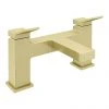 Arezzo Leva Bath Filler Tap Brushed Brass 1 Arezzo Leva Bath Filler Tap Brushed Brass -LuxTaps Store AZ745BB p