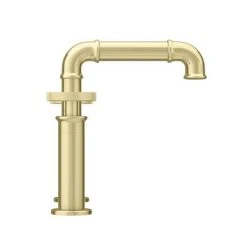 Arezzo Brushed Brass Industrial Style Bath Filler -LuxTaps Store AZISBB03 n d3 460