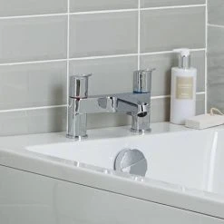 Ideal Standard Ceraflex 2 Tap Hole Bath Filler - B1824AA -LuxTaps Store B1824AA D3 460