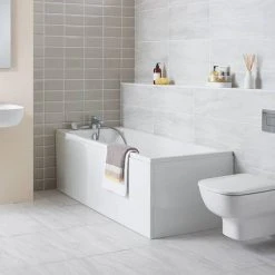 Ideal Standard Ceraflex 1 Tap Hole Bath Shower Mixer - B1960AA 10 Ideal Standard Ceraflex 1 Tap Hole Bath Shower Mixer - B1960AA -LuxTaps Store B1960AA D2 460