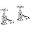 Bayswater White Crosshead Traditional Bath Taps 2 Bayswater White Crosshead Traditional Bath Taps -LuxTaps Store BAYT102 P