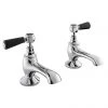 Bayswater Black Lever Traditional Bath Taps -LuxTaps Store BAYT442 P