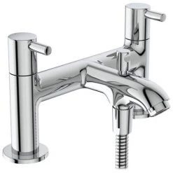 Ideal Standard Ceraline 2 Hole Bath Shower Mixer - BC189AA 10 Ideal Standard Ceraline 2 Hole Bath Shower Mixer - BC189AA -LuxTaps Store BC189AA D1 460