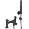 Ideal Standard Ceraline Silk Black 2 Tap Hole Bath Shower Mixer 1 Ideal Standard Ceraline Silk Black 2 Tap Hole Bath Shower Mixer -LuxTaps Store BC189XG P
