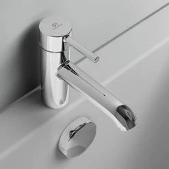 Ideal Standard Ceraline 1 Tap Hole Bath Filler - BC190AA -LuxTaps Store BC190AA D4 460