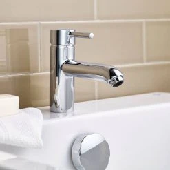 Ideal Standard Ceraline 1 Tap Hole Bath Filler - BC190AA -LuxTaps Store BC190AA D5 460