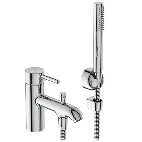 Ideal Standard Ceraline 1 Hole Bath Shower Mixer - BC191AA 3 Ideal Standard Ceraline 1 Hole Bath Shower Mixer - BC191AA