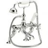 Hudson Reed Topaz Deck Mounted Bath Shower Mixer inc. Shower Kit - Chrome 2 Hudson Reed Topaz Deck Mounted Bath Shower Mixer inc. Shower Kit - Chrome -LuxTaps Store BC304DECK P