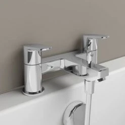 Ideal Standard Cerafine D Dual Control Bath Shower Mixer -LuxTaps Store BC695AA D4 460