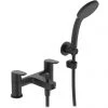 Ideal Standard Cerafine O Silk Black Dual Control Bath Shower Mixer 2 Ideal Standard Cerafine O Silk Black Dual Control Bath Shower Mixer -LuxTaps Store BC708XG P