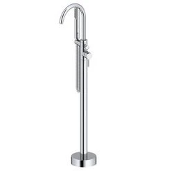 BagnoDesign M-Line Diffusion Chrome Freestanding Bath Shower Mixer