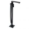 BagnoDesign Zephyr Matt Black Freestanding Bath Shower Mixer (Excluding Handset) -LuxTaps Store BDM ZEP 328 MB P
