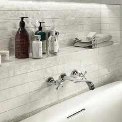 Chatsworth 1928 Traditional Wall Mounted Crosshead Bath Filler Tap 8 Chatsworth 1928 Traditional Wall Mounted Crosshead Bath Filler Tap -LuxTaps Store BEL16D n d1 460