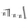 Nuie Binsey Deck Mounted 5TH Bath Shower Mixer - BIN314 2 Nuie Binsey Deck Mounted 5TH Bath Shower Mixer - BIN314 -LuxTaps Store BIN314 P