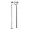Crosswater - Belgravia Crosshead Floor Mounted Freestanding Bath Filler 2 Crosswater - Belgravia Crosshead Floor Mounted Freestanding Bath Filler -LuxTaps Store BL322DC BL002FC P