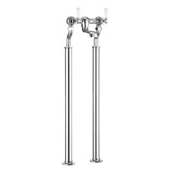 Crosswater - Belgravia Lever Floor Mounted Freestanding Bath Filler