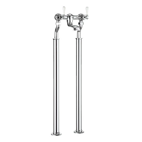 Crosswater - Belgravia Lever Floor Mounted Freestanding Bath Filler 3 Crosswater - Belgravia Lever Floor Mounted Freestanding Bath Filler