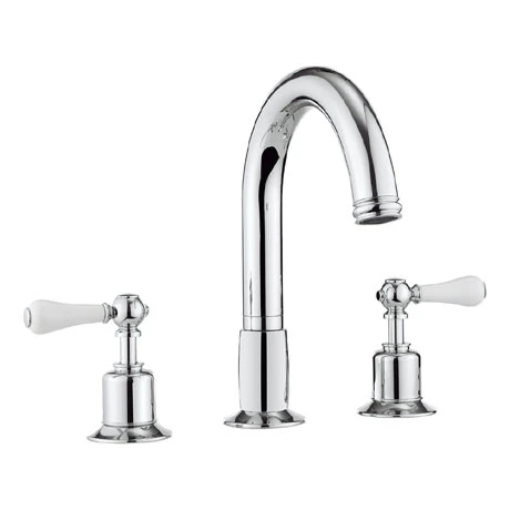 Crosswater - Belgravia Lever 3 Tap Hole Bath Mixer - BL330DC_LV 3 Crosswater - Belgravia Lever 3 Tap Hole Bath Mixer - BL330DC_LV