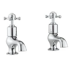 Crosswater - Belgravia Crosshead Bath Pillar Taps - BL340DC