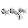 Crosswater - Belgravia Crosshead Wall Mounted Bath Spout with Stop Taps 1 Crosswater - Belgravia Crosshead Wall Mounted Bath Spout with Stop Taps -LuxTaps Store BL350WC BL0370WC P